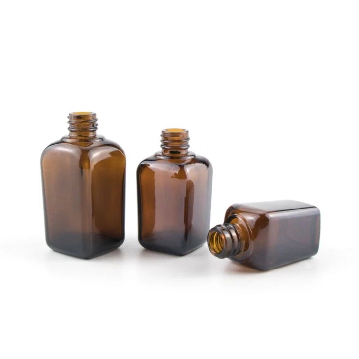 Amber dropper bottle